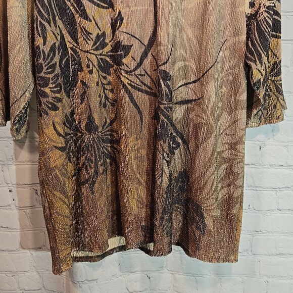 Coldwater Creek Plus Size 3x Textured Top - Picture 9 of 10